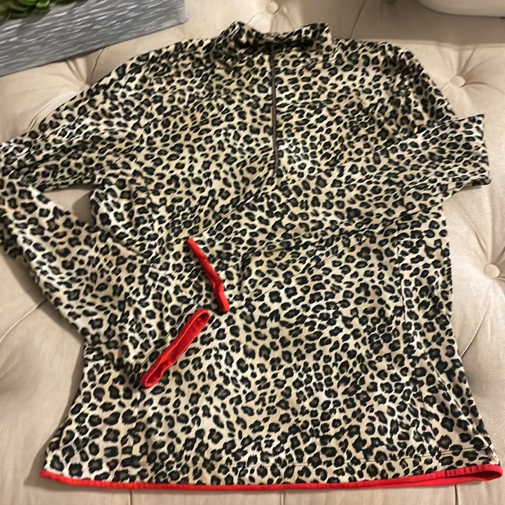 Tail half zip